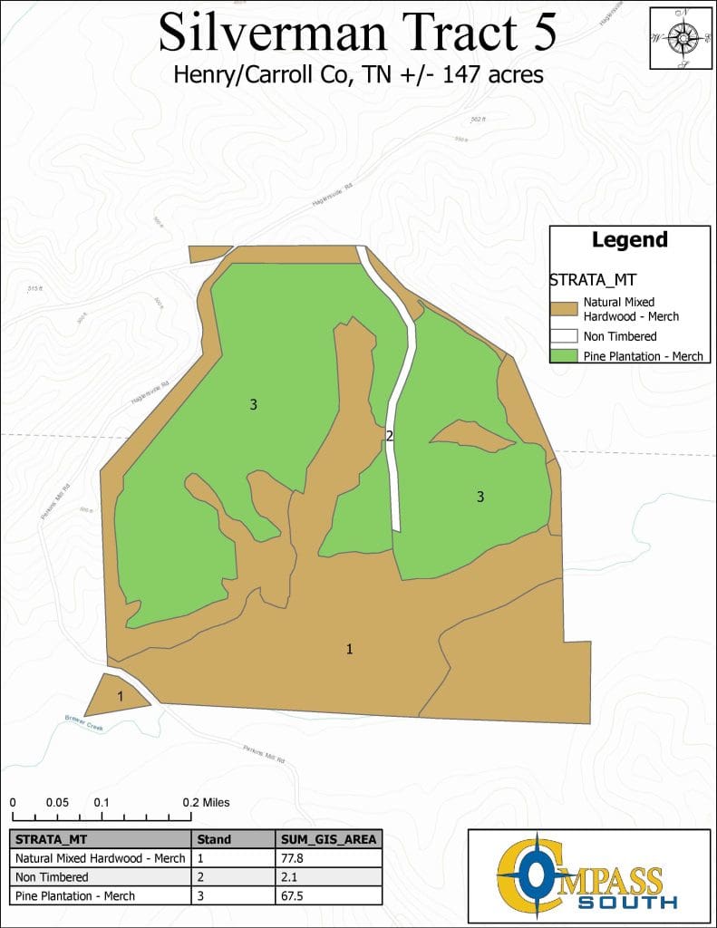 Silverman Tract 5 Type Map 