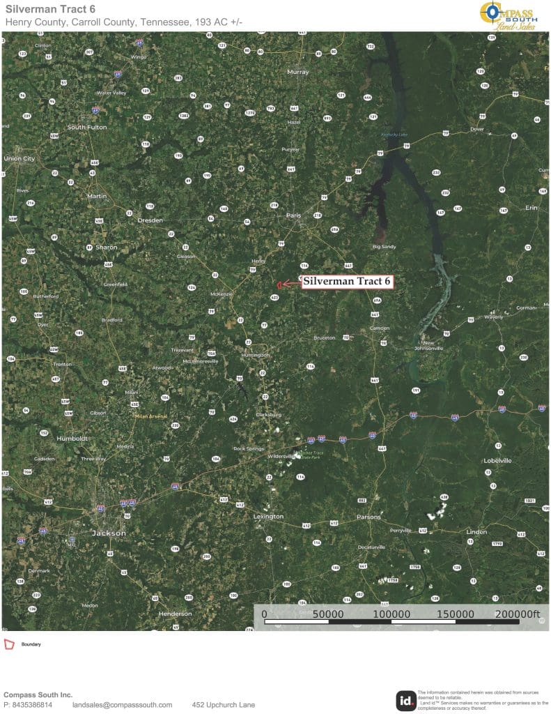 Silverman Tract 6 Location Map 1