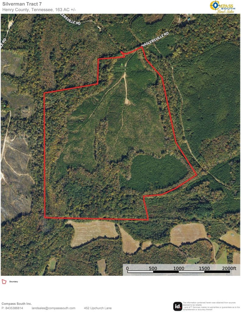 Silverman Tract 7 Aerial Map 