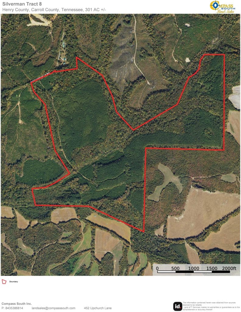 Silverman Tract 8 Aerial Map 