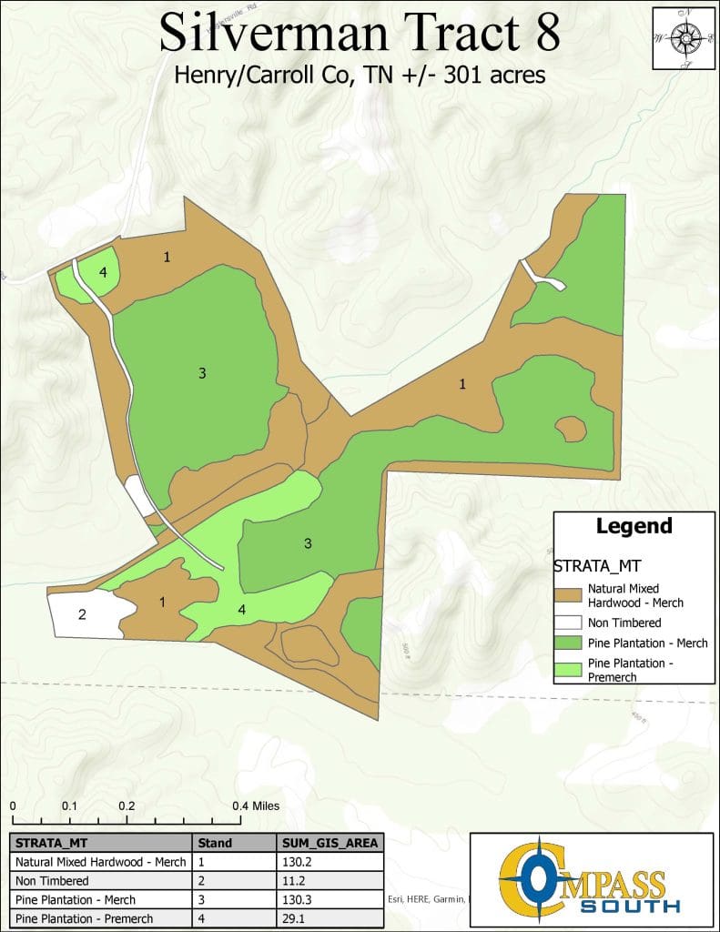 Silverman Tract 8 Type Map 