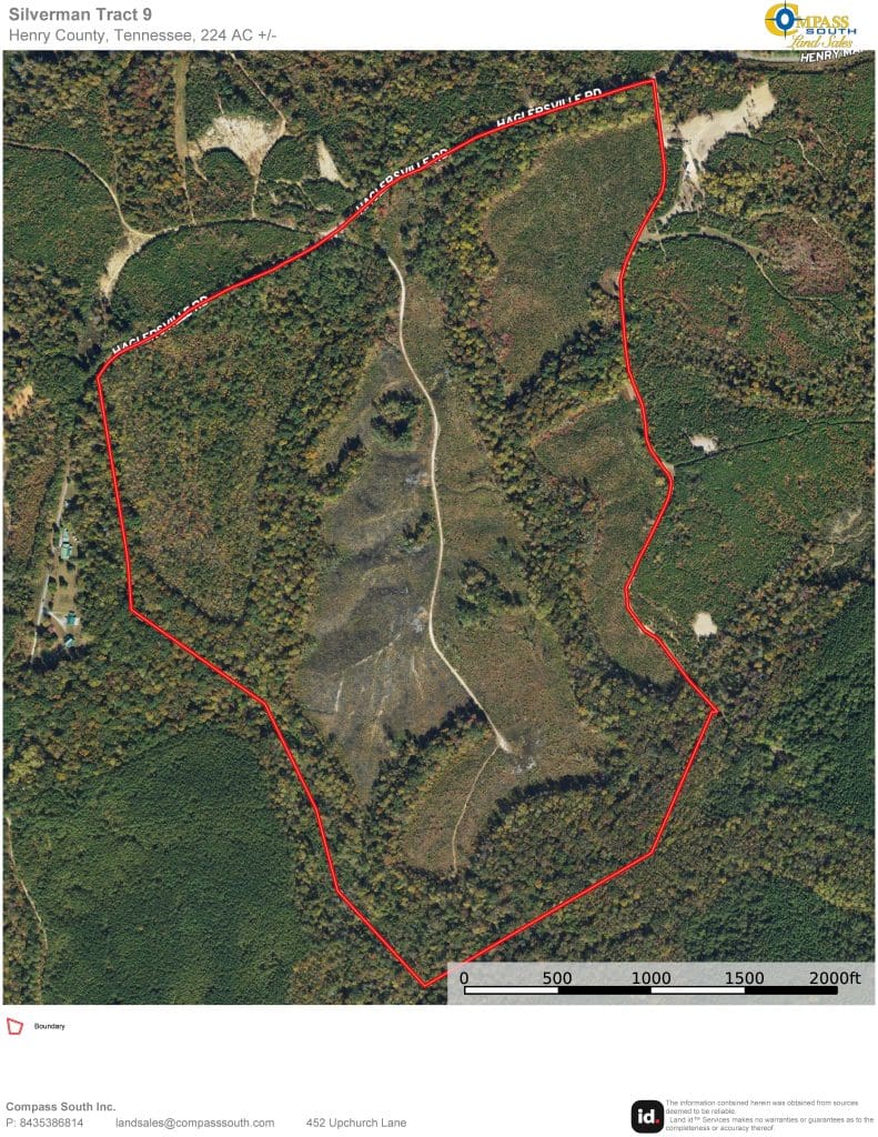 Silverman Tract 9 Aerial Map 