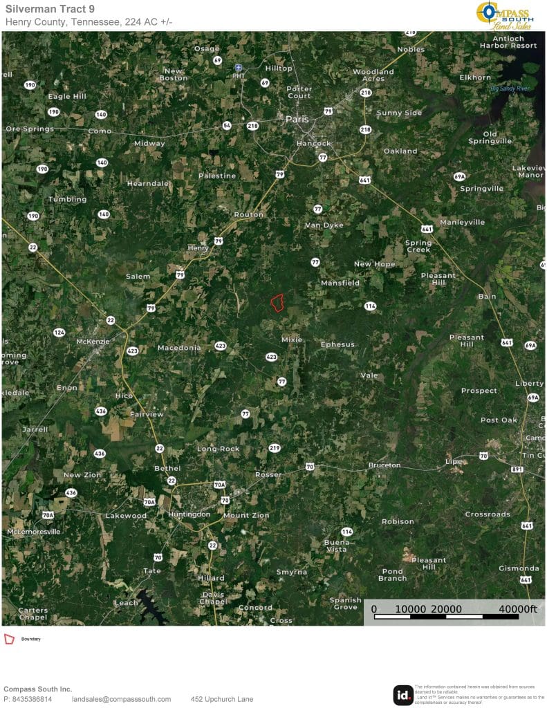 Silverman Tract 9 Location Map 1