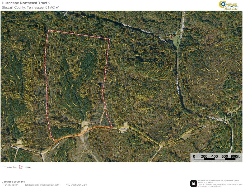 Hurricane Northeast Tract 2 Aerial Contour 