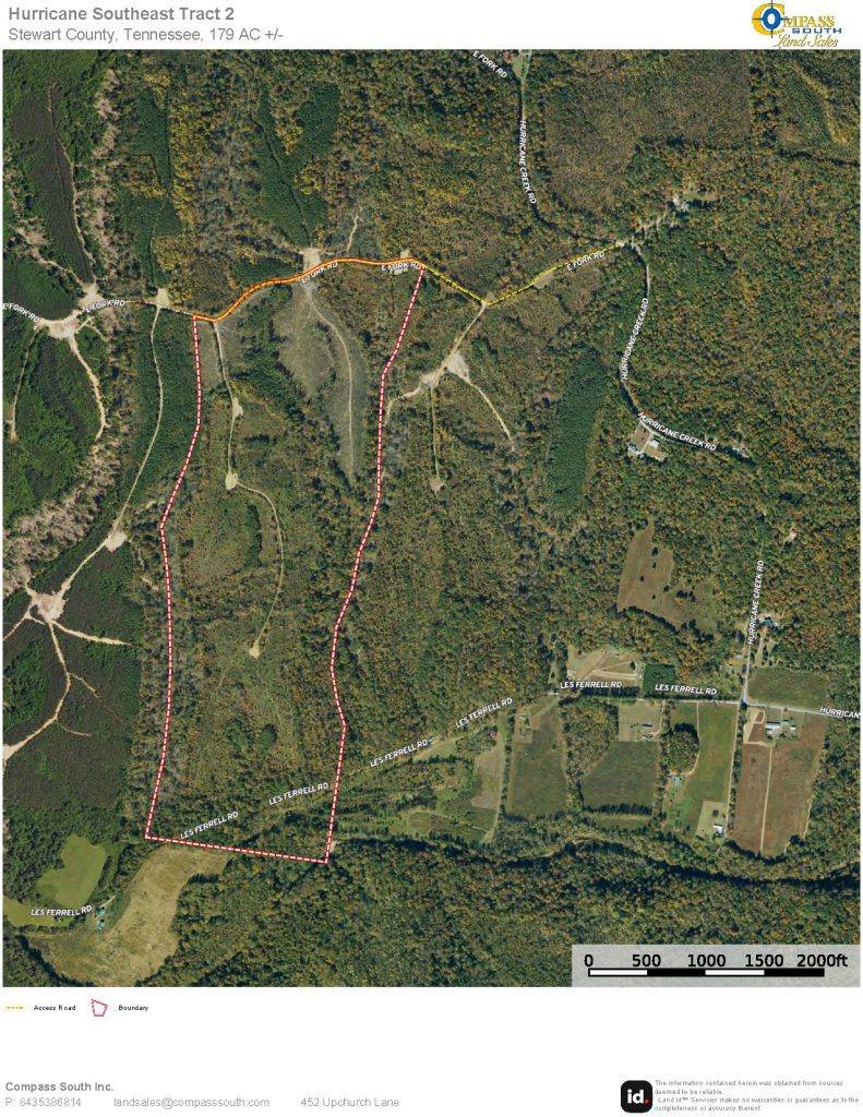 Hurricane Creek Southeast Tract 2 Aerial