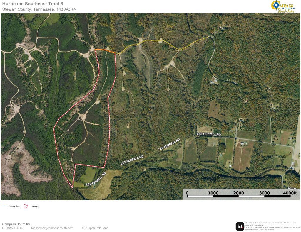 Hurricane Creek Southeast Tract 3 Aerial