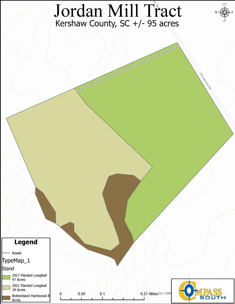 Jordan Mill Tract Type Map 