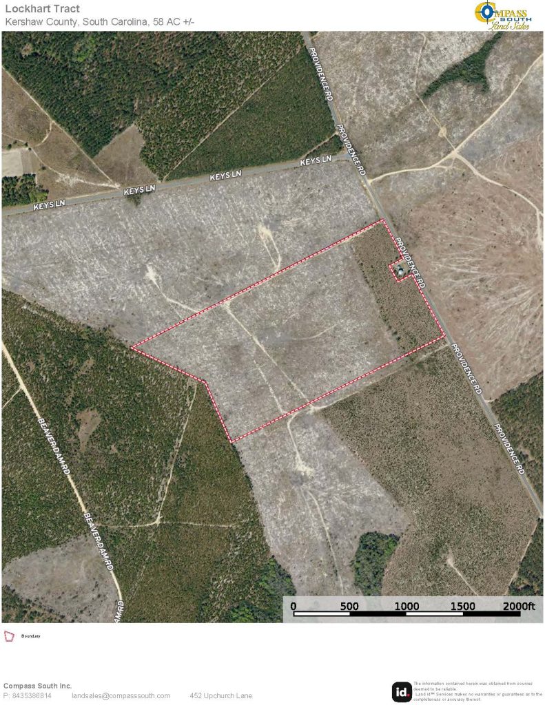 Lockhart Tract Aerial 
South Carolina land for sale