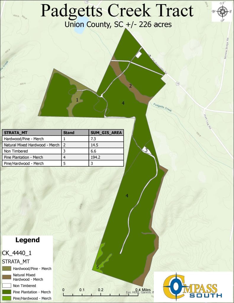 Padgetts Creek Tract Type 