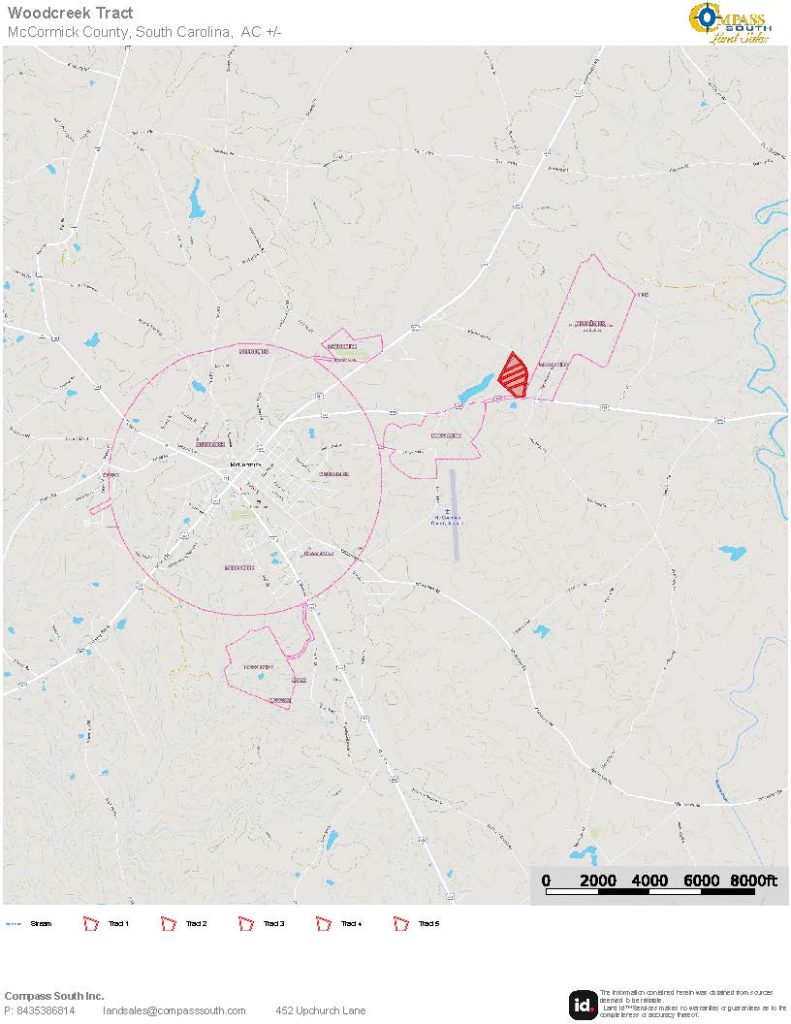 Woodcreek Tract 4 Location Map 1