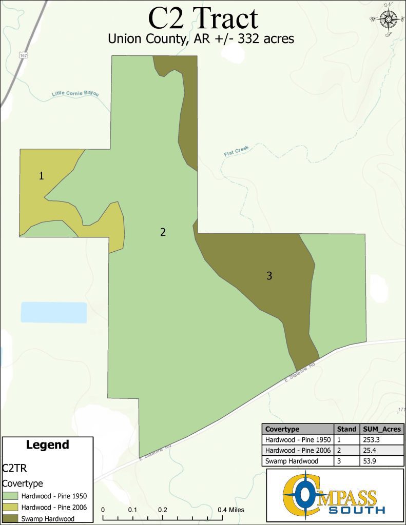 C2 Tract Type Map 
Arkansas land for sale