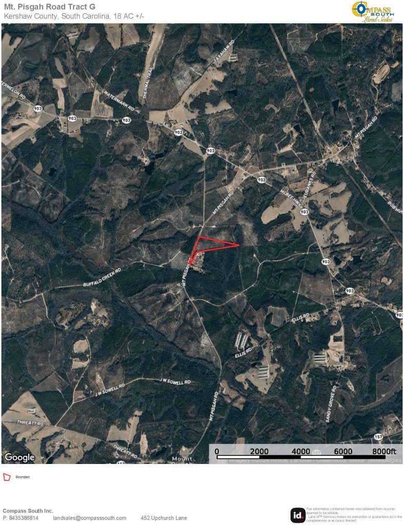 Mt. Pisgah Road Tract G Location Map 1