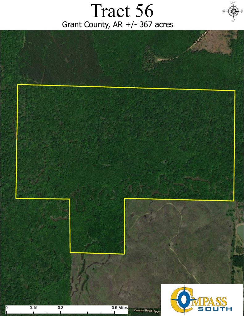 Tract 56 Aerial 
Arkansas land for sale