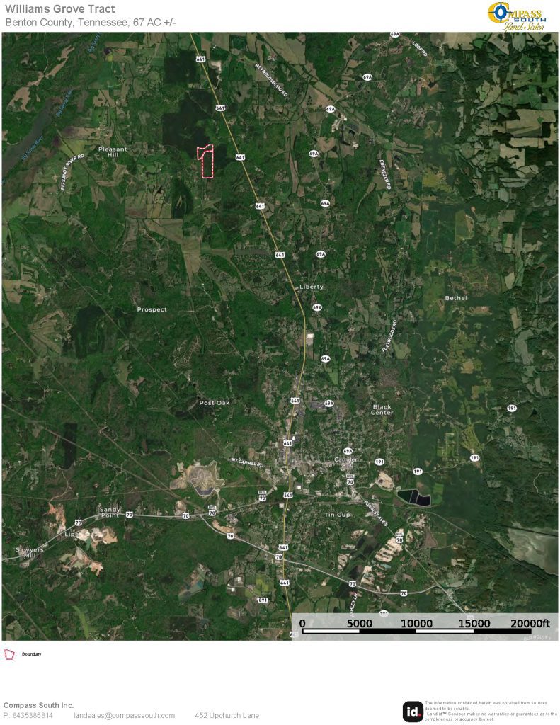 Williams Grove Tract Location Map 2