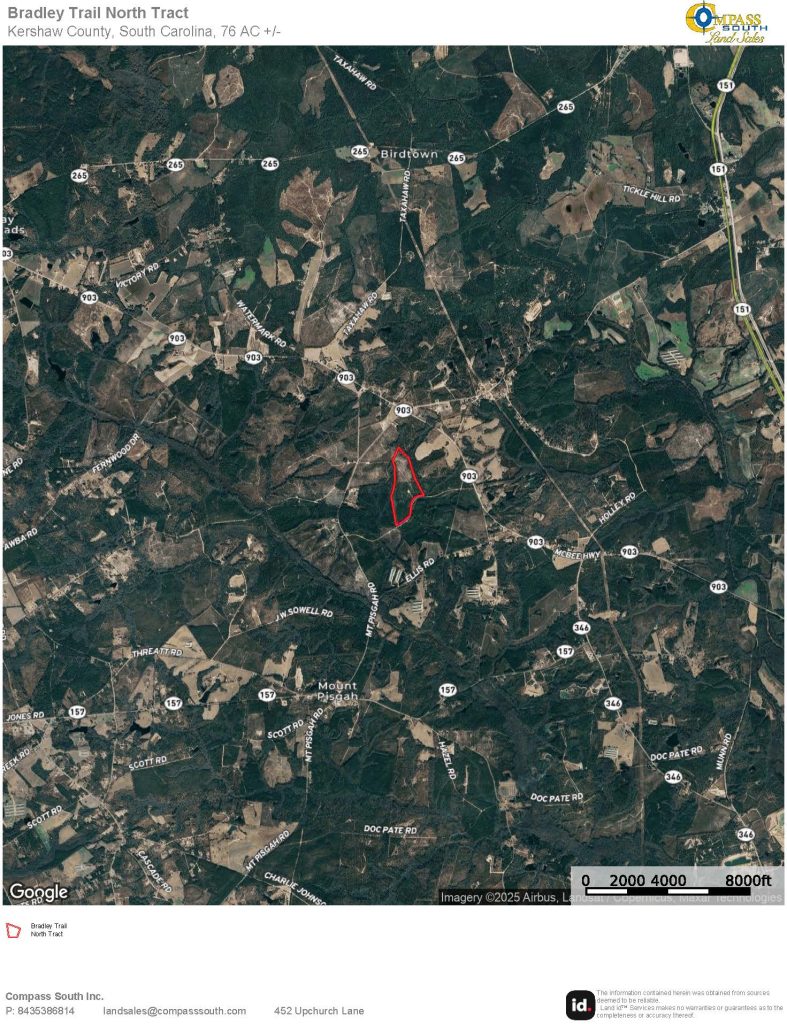 Bradley Trail North SC Land for Sale