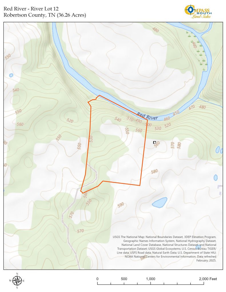 River Lot 12 - Topo