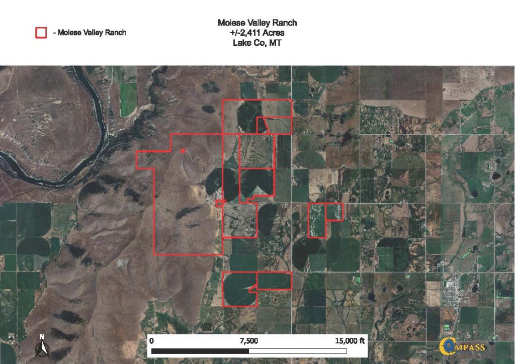 Moiese Valley Ranch Aerial