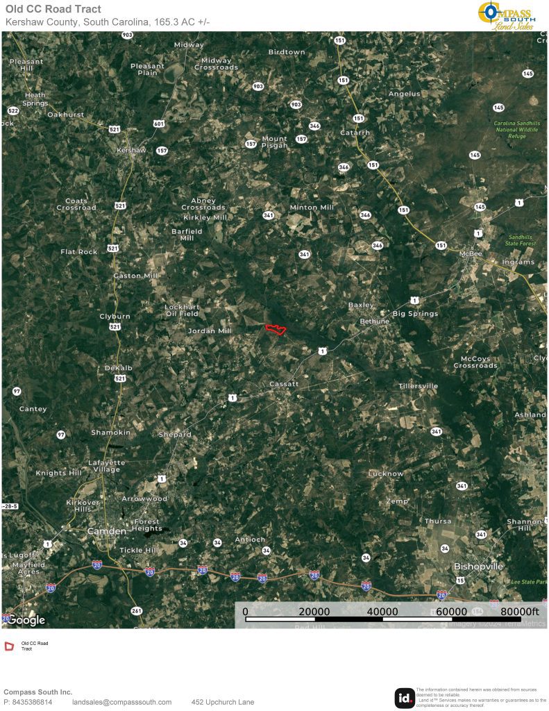 Old CC Road Tract Location Map 2