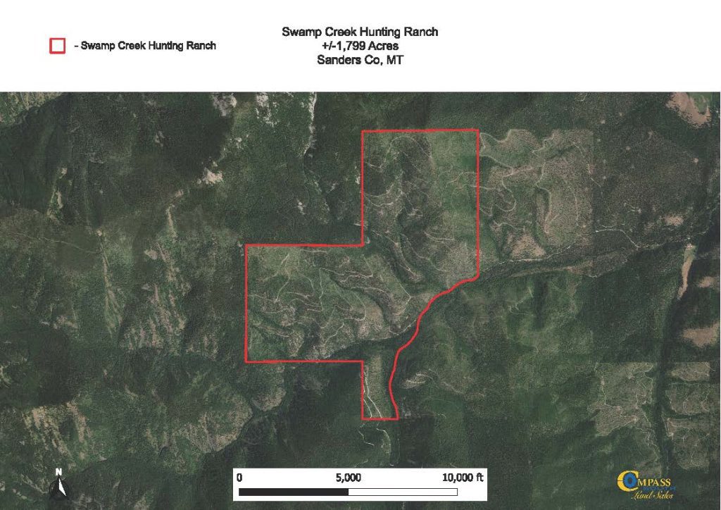 Swamp Creek Hunting Ranch Aerial