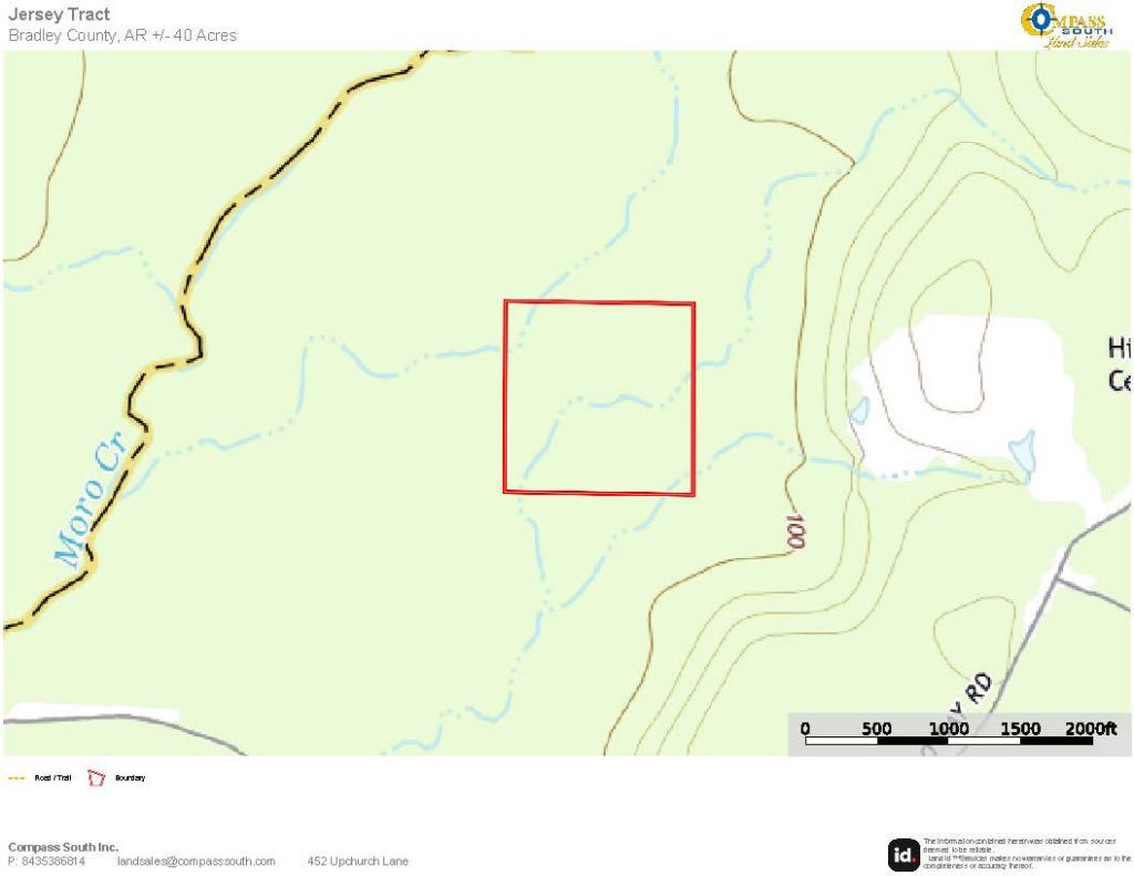 Jersey Tract Topo