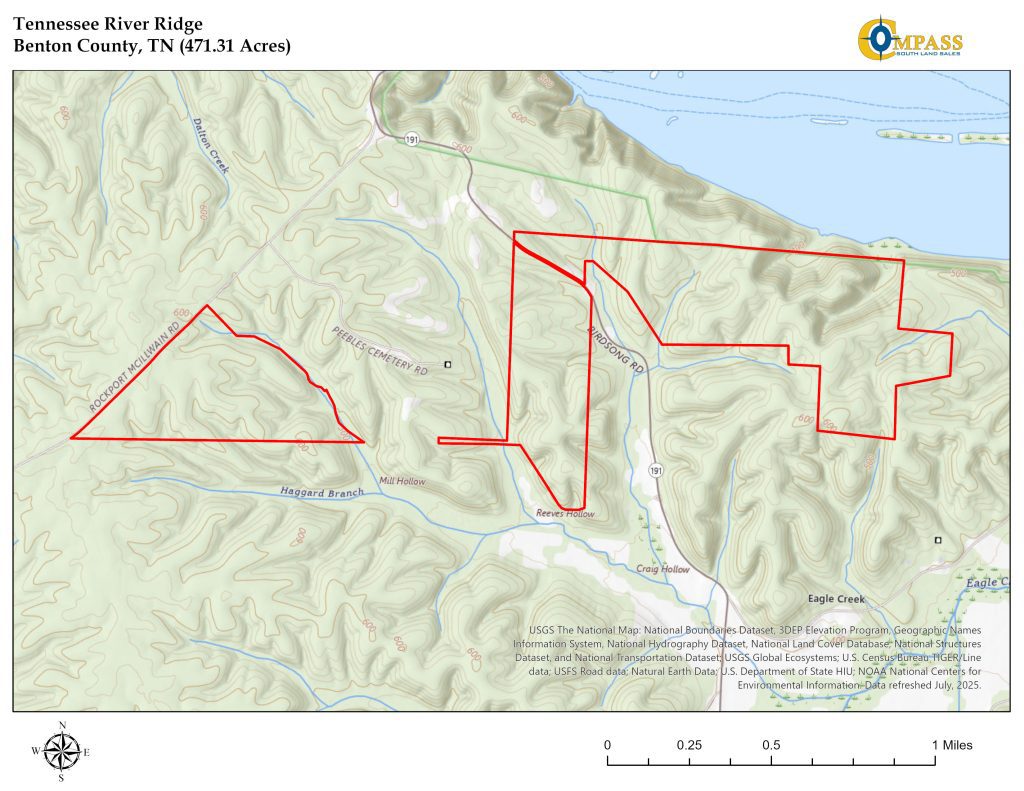 TN River Ridge - Topo
