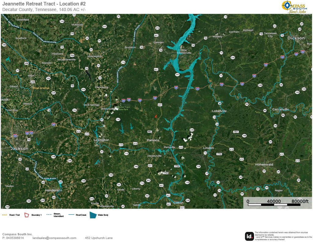 Jeannette Retreat Tract Location 2