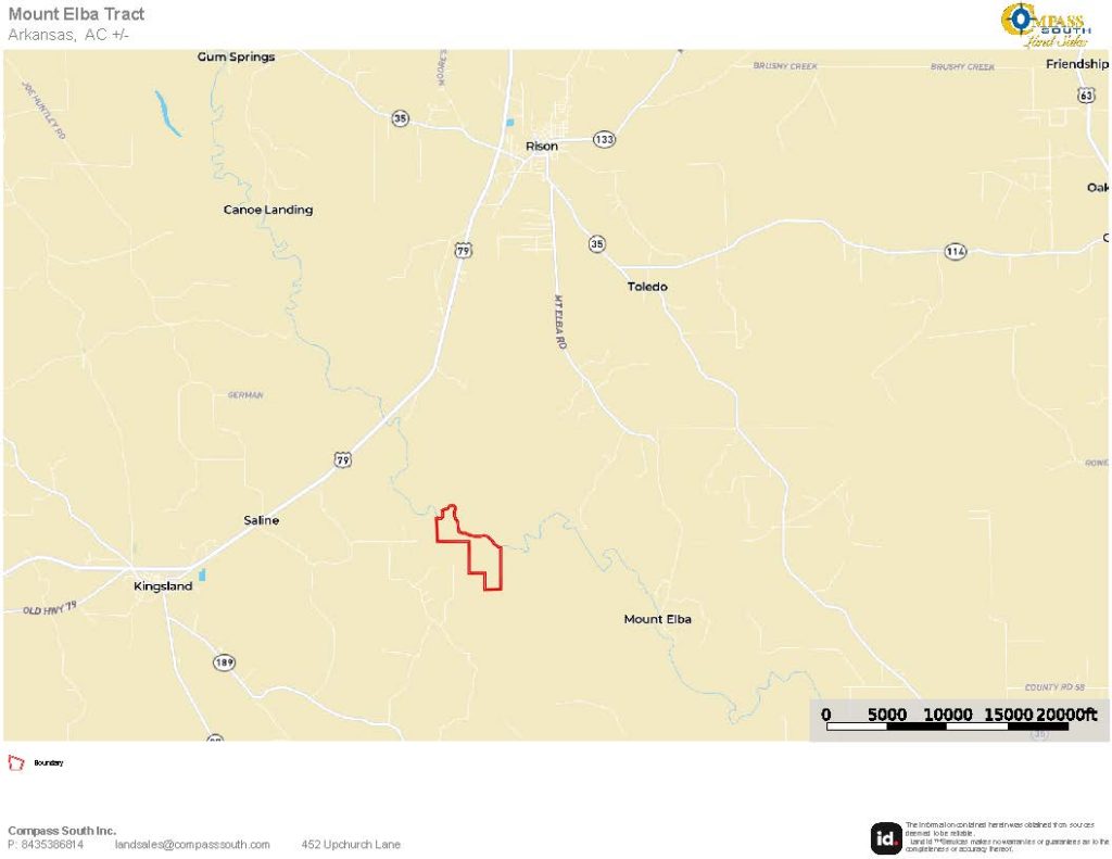 Mount Elba Tract Location 1